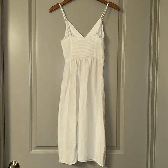 Express linen blend dress size xxs petite - Picture 2 of 6